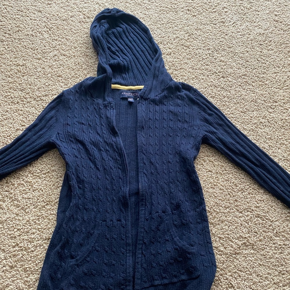 Aeropostale knit jacket size xs